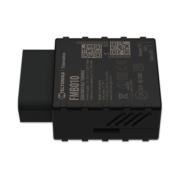 Balise GPS modèle Teltonika FMB010 (OBD, 2G)